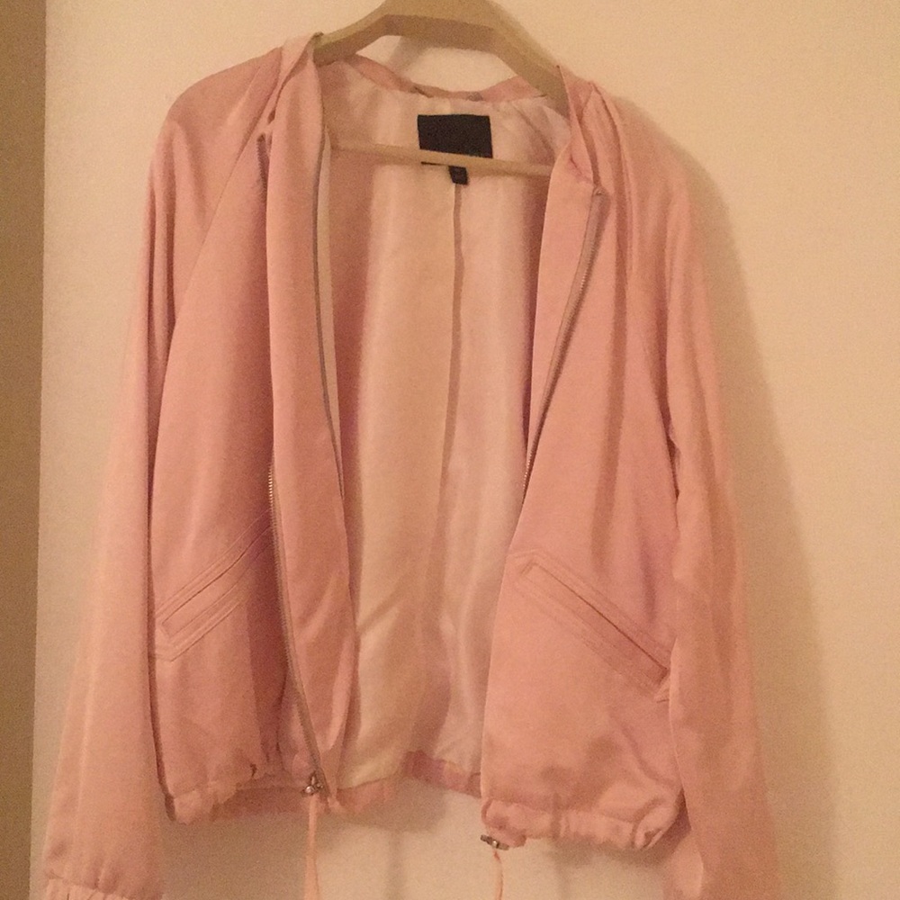 Women light weight bomber jacket